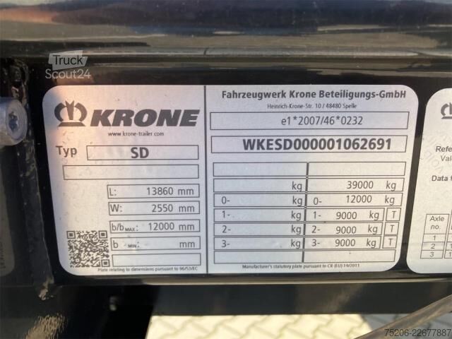 Semirimorchio Krone B50 Standard