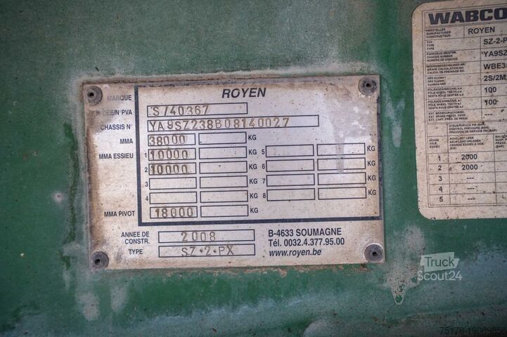 Кран ROYEN CRANE/KRAAN HMF 2820 K6