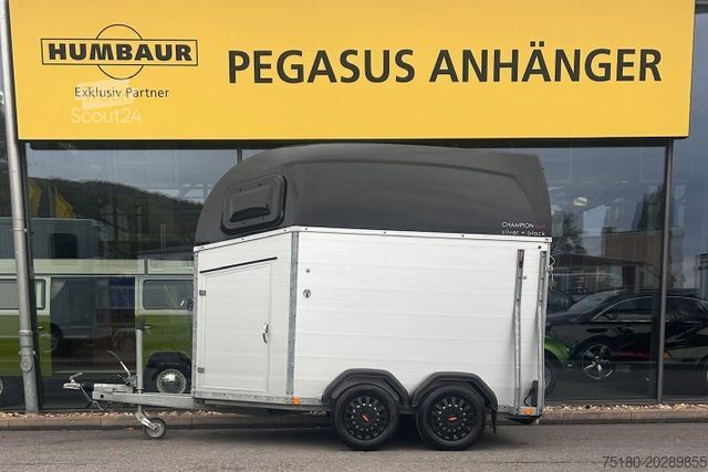 Remorque de transport de chevaux BÖCKMANN Champion Esprit silver black Pferdeanhänger 2,0t
