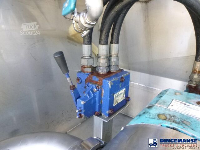 Nádrž Burg Food / chemical tank inox L4BH 37.5 m3 / 3 comp