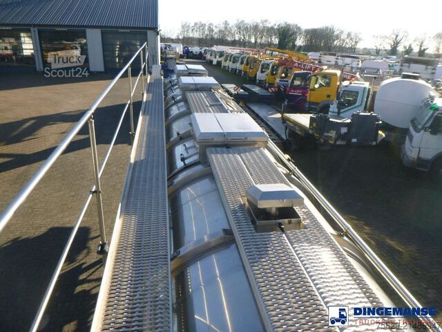 Nádrž Burg Food / chemical tank inox L4BH 37.5 m3 / 3 comp