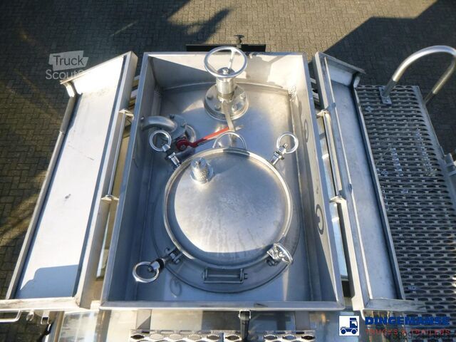 Nádrž Burg Food / chemical tank inox L4BH 37.5 m3 / 3 comp