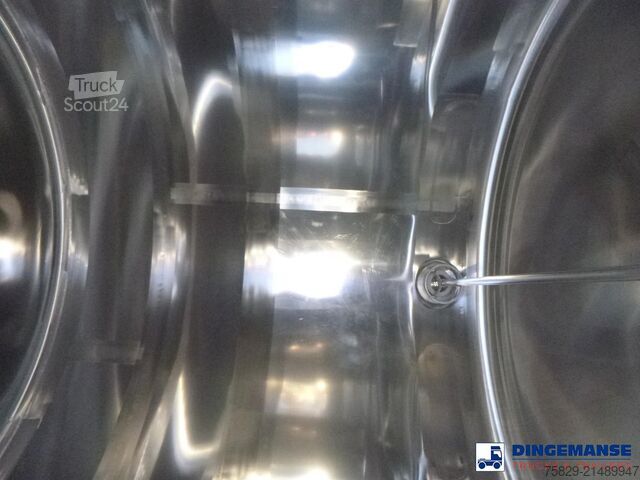 Nádrž Burg Food / chemical tank inox L4BH 37.5 m3 / 3 comp