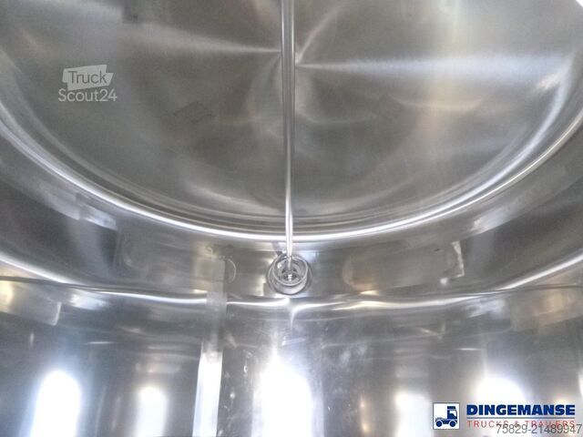 Nádrž Burg Food / chemical tank inox L4BH 37.5 m3 / 3 comp