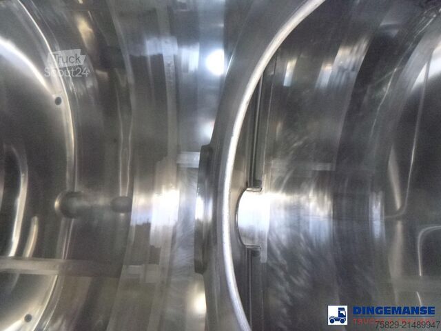 Nádrž Burg Food / chemical tank inox L4BH 37.5 m3 / 3 comp