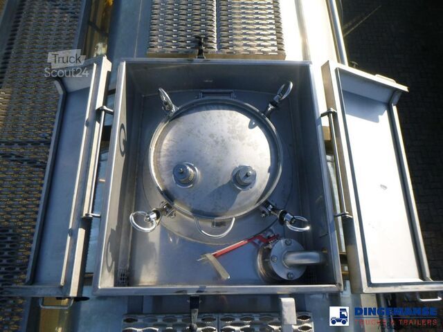 Nádrž Burg Food / chemical tank inox L4BH 37.5 m3 / 3 comp