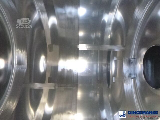 Nádrž Burg Food / chemical tank inox L4BH 37.5 m3 / 3 comp