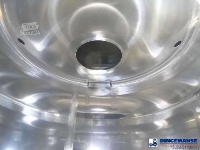 Nádrž Burg Food / chemical tank inox L4BH 37.5 m3 / 3 comp