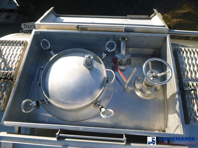 Nádrž Burg Food / chemical tank inox L4BH 37.5 m3 / 3 comp