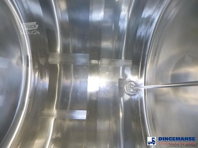 Nádrž Burg Food / chemical tank inox L4BH 37.5 m3 / 3 comp