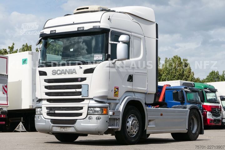 Стандартный седельный тягач SCANIA R 450 Retarder Standklima 2 XL-Tanks Euro 6