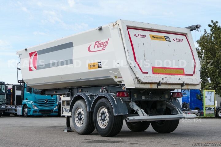 Naczepa wywrotka FLIEGL SZS01 Kippmulde 25 m³ Liftachse Plane
