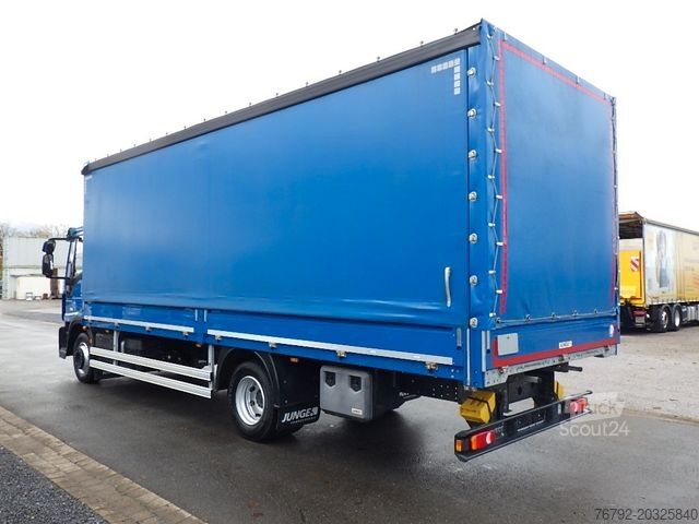 Flatbed truck with tarp IVECO ML 120 E 22P Pritsche 7,2/LASI/Safety/Klima/8tkm