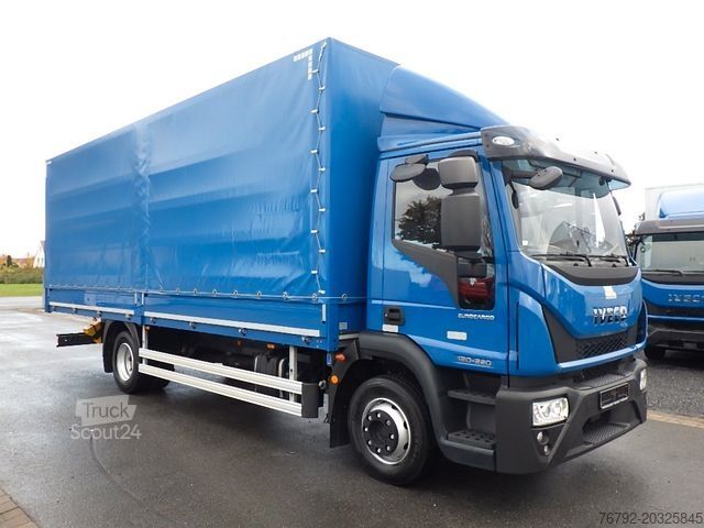 Flatbed truck IVECO ML 120 E 22P Pritsche 7,2/LASI/Safety/Klima/8tkm