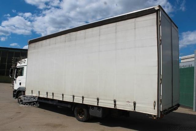 Ladbil med presenning MAN TGL 8.220 4x2 BL - JUMBOZUG - Nr.: 710