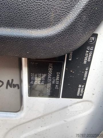 Høy tak varebil MERCEDES-BENZ 313 CDI maxi lang & hoch, Anhängerkupplung,Klima