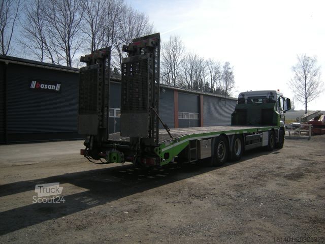 Abschleppwagen MAN MAN 35.400, Zanner Plateau, Rampen, Winde