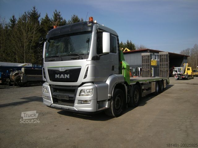 Евакуатор MAN MAN 35.400, Zanner Plateau, Rampen, Winde