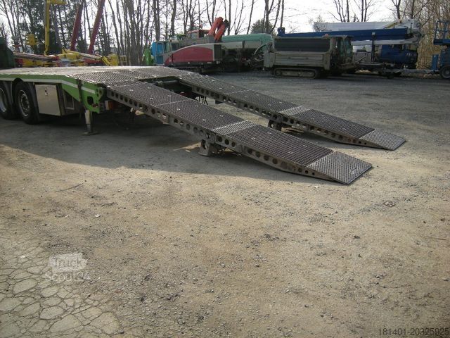Евакуатор MAN MAN 35.400, Zanner Plateau, Rampen, Winde