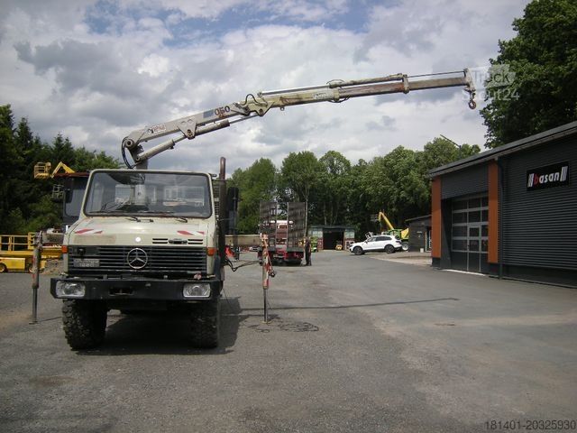 Trójstronna wywrotka UNIMOG Unimog U1250 mit Kran
