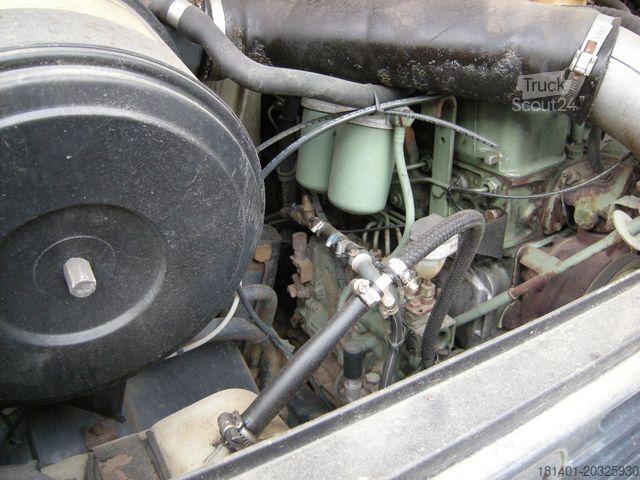 Trójstronna wywrotka UNIMOG Unimog U1250 mit Kran