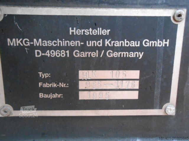 Camião basculante MERCEDES-BENZ U1450 427/11 mit Kran