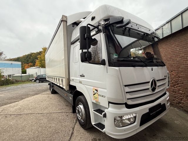 Platformas kravas automašīna ar tentu MERCEDES-BENZ Atego 1530L Pritsche/Lbw. Hochdach