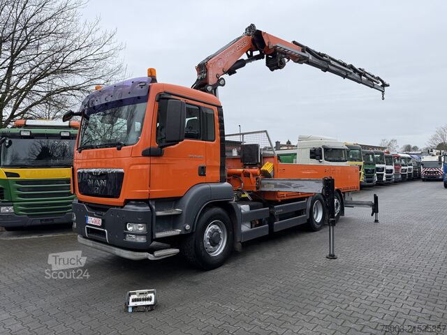 Truck mounted crane MAN TGS 26.480 6X4H Kran Fassi F310AXP.25