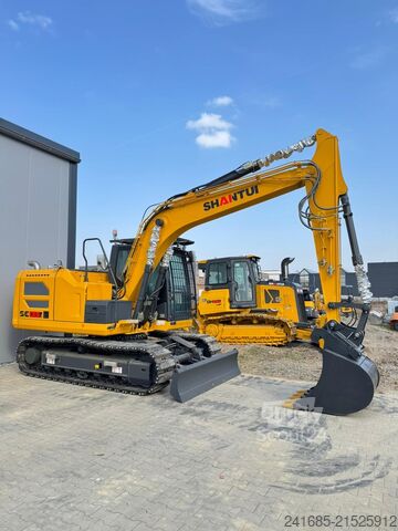 Chain excavator SHANTUI SE135 14,6t Bagger Hitachi JCB volvo cat