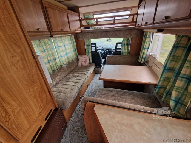 Alkove-camper FIAT 290 Hymer Camp 55  Alkoven H-Kennz. Tüv 09/2027