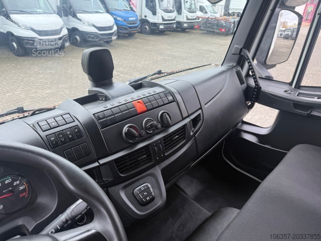 Flaklastbil med kapell IVECO Eurocargo 140E28/P Plane& Spriegel E6C LBW 1500k