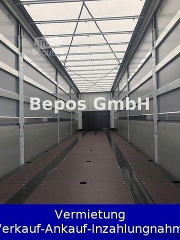 Otvorena poluprikolica sa ceradom KRONE SD - Profi Liner-PK-SAF-Bordwandsieder-Rungen