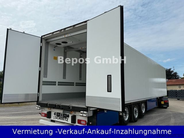 Хладилен полуремарке SCHMITZ CARGOBULL SKO 24/L-13.4Carrier Blumen-Doppelstock-Bi-Temp