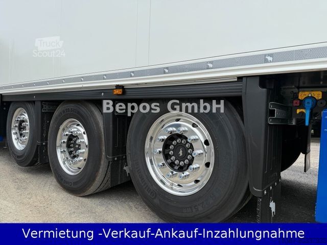 Хладилен полуремарке SCHMITZ CARGOBULL SKO 24/L-13.4Carrier Blumen-Doppelstock-Bi-Temp