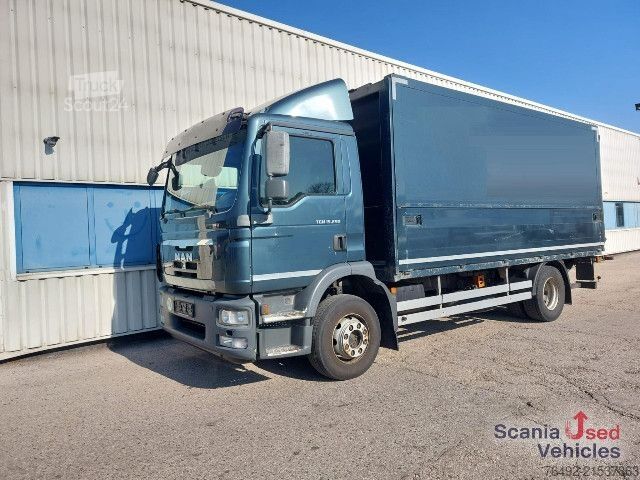 Dėžinis sunkvežimis MAN TGM 15.290 Koffer Ladebordwand