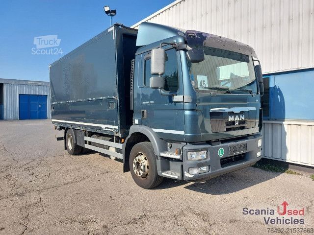 Camion caisson MAN TGM 15.290 Koffer Ladebordwand