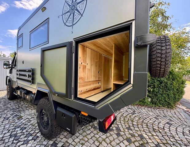 Lakóautó teherautó Iveco Daily 4x4