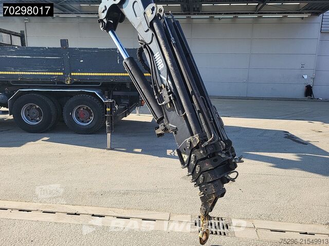 Volquete con grúa Iveco EuroTrakker 260 6X4 HIAB 422 5+5 Extensions Fly...