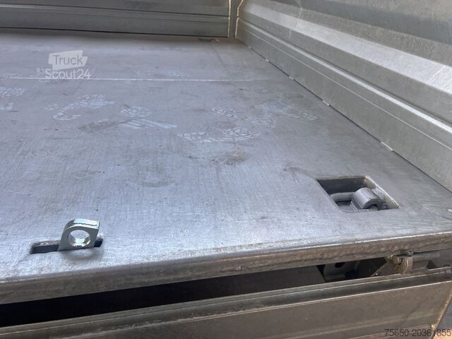 Kiepaanhangwagen Möslein TTD 14 Schwebheim  14 t Tandemkipper Tieflader Breite Reifen-- Neufahrzeug --