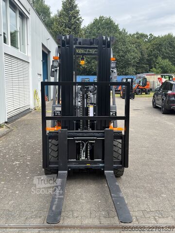 Etutrukki ohjaamokatoksella Tec-Point CPQD35 3,5 t | KUBOTA | Dual-Fuel | Triplex