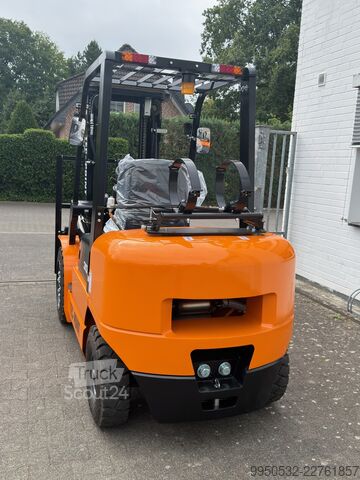 Etutrukki ohjaamokatoksella Tec-Point CPQD35 3,5 t | KUBOTA | Dual-Fuel | Triplex