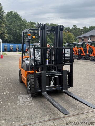 Etutrukki ohjaamokatoksella Tec-Point CPQD35 3,5 t | KUBOTA | Dual-Fuel | Triplex