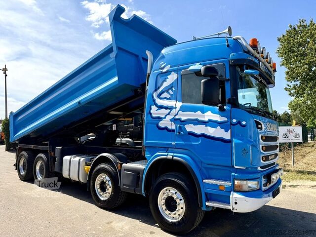 Kipper Scania G480 8x4 TIPPER / KIPPER - STEEL SPRING / BLATT...