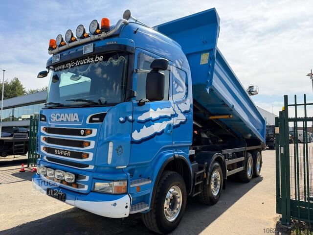 Kipper Scania G480 8x4 TIPPER / KIPPER - STEEL SPRING / BLATT...