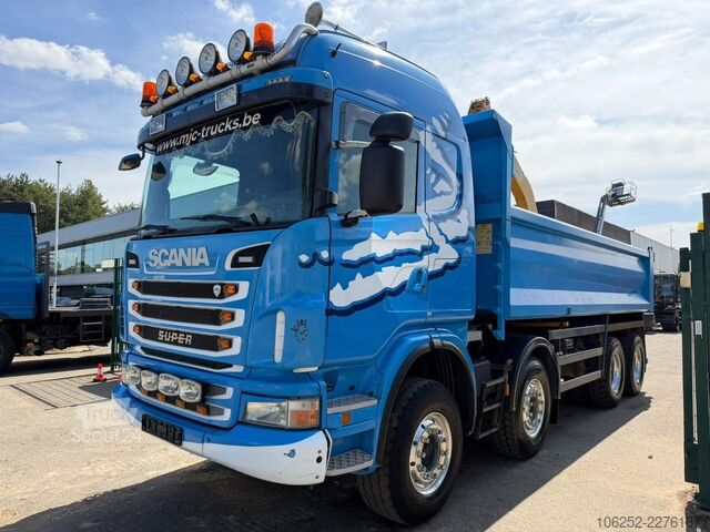 Kipper Scania G480 8x4 TIPPER / KIPPER - STEEL SPRING / BLATT...