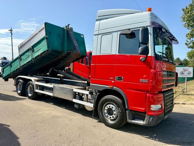 Hakenarmsystem DAF XF 105.410 6x2 TERBERG HOOKLIFT - LIFT-AXLE / 1...