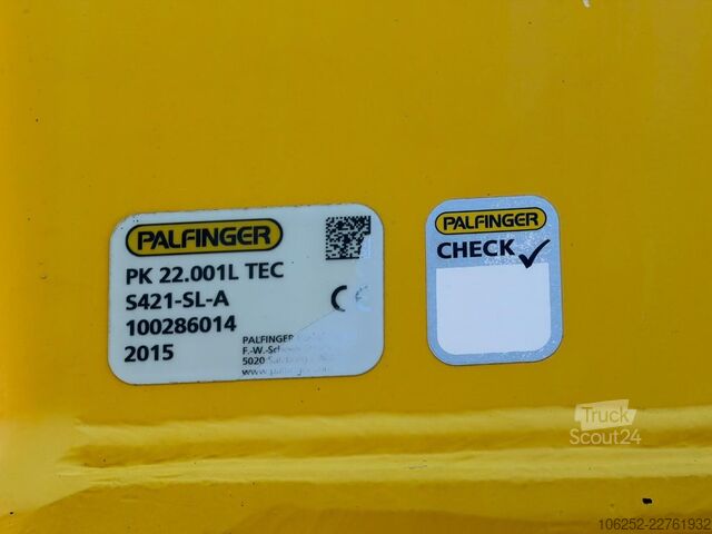 Nosturiauto Volvo FMX 420 8X4 + CRANE PALFINGER PK22.001 L TEC (1...