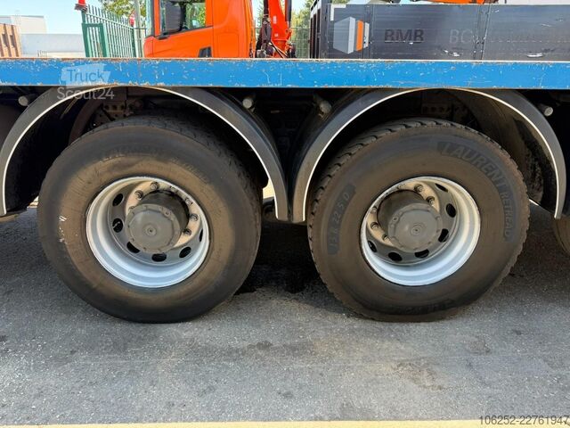 Nakládací plošina Mercedes-Benz AROCS 3240 8x4 PRITSCHE + KRAN X-HIPRO HIAB 192...
