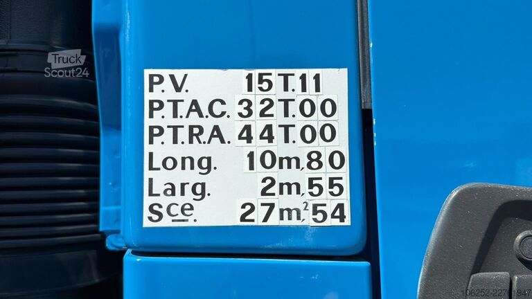 Nakládací plošina Mercedes-Benz AROCS 3240 8x4 PRITSCHE + KRAN X-HIPRO HIAB 192...