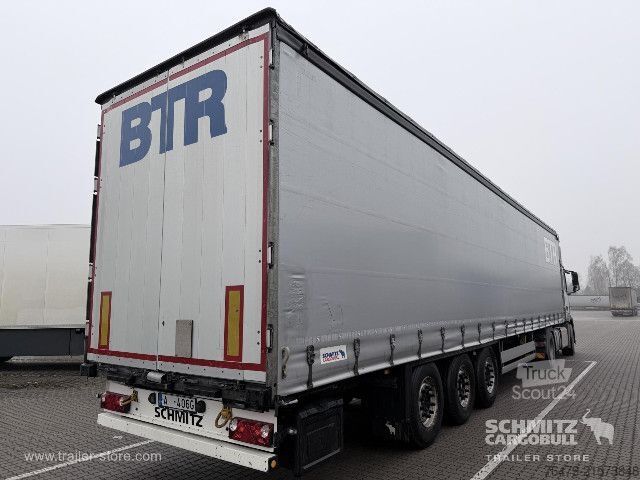 Auflieger mit Pritsche & Plane Schmitz Cargobull Curtainsider Standard
